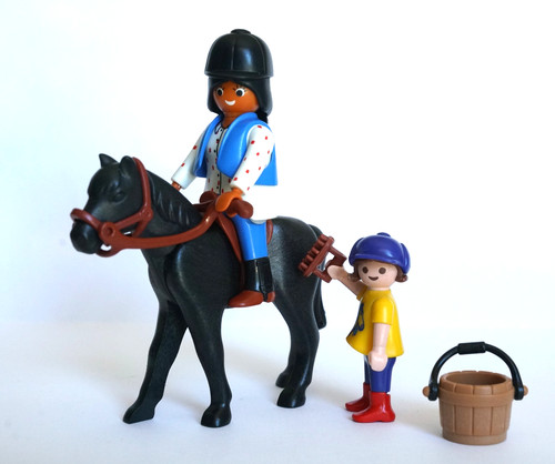 Playmobil pferd und - und, reiterin